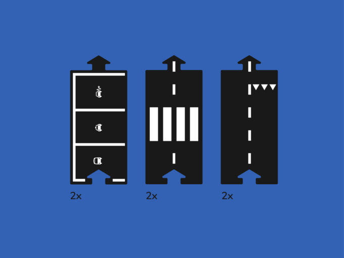 WayToPlay autobaan - Long Straight Extension Set