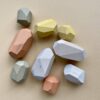 Balancing stones - pastel