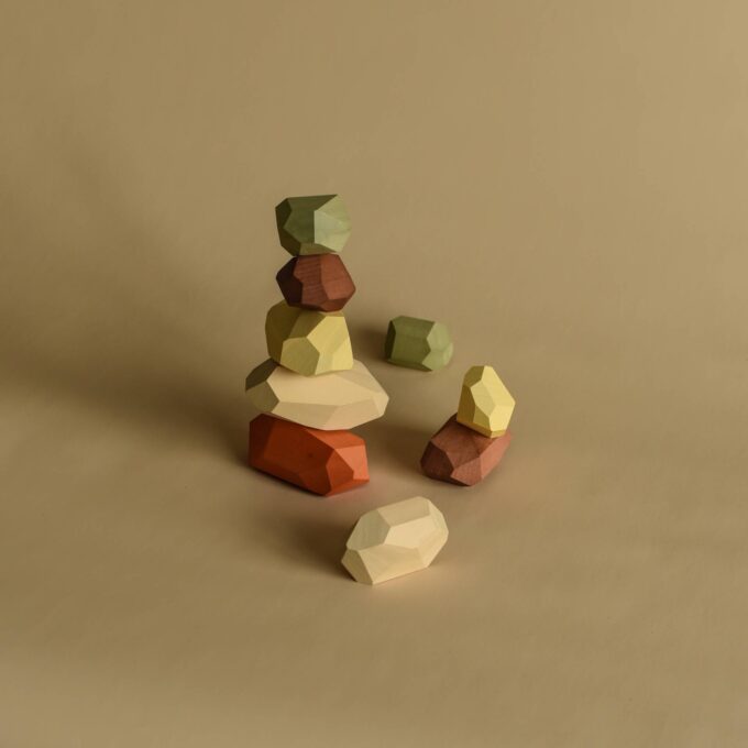 Balancing stones - earthy