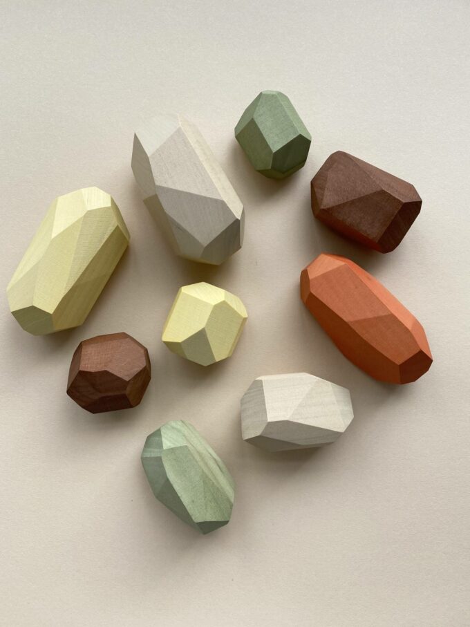 Balancing stones - earthy