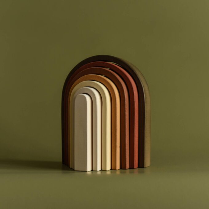 Regenboog - earthy