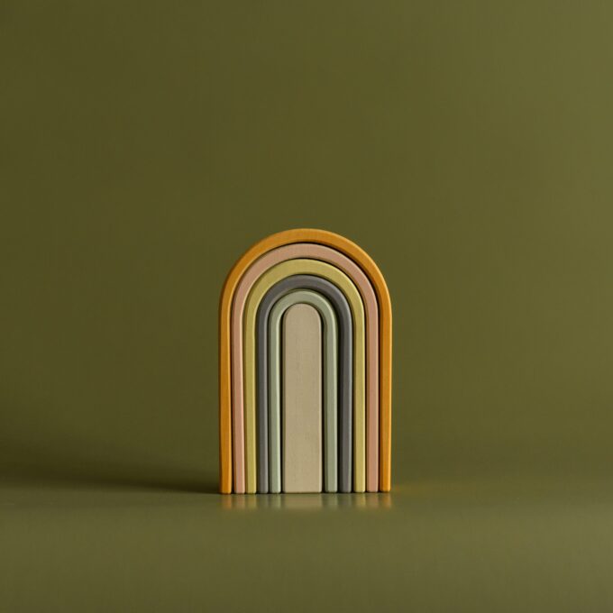 Regenboog - mini pastel