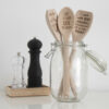 Houten lepel - Made with love