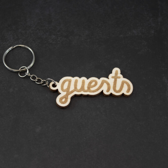 Sleutelhanger 'guests'