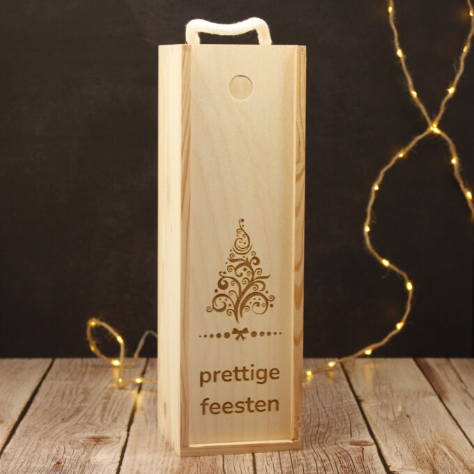 Wijnkist - prettige feesten